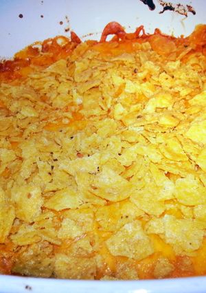 A picture of Velveeta Nacho Cheese Bake.