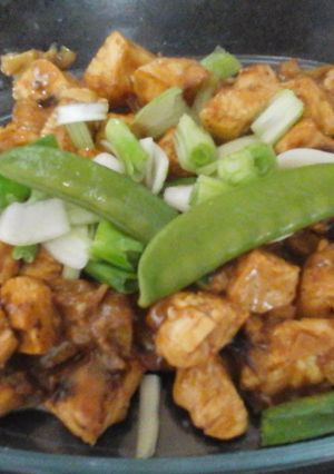 A picture of My Hot Chili Chicken 😚.
