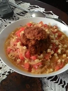 A picture of Veggie stew.