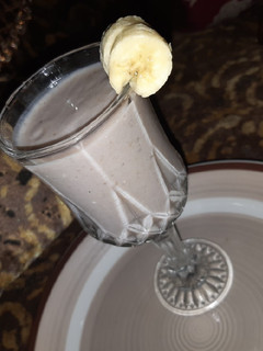 Banana smoothie ainihin hoton girkin