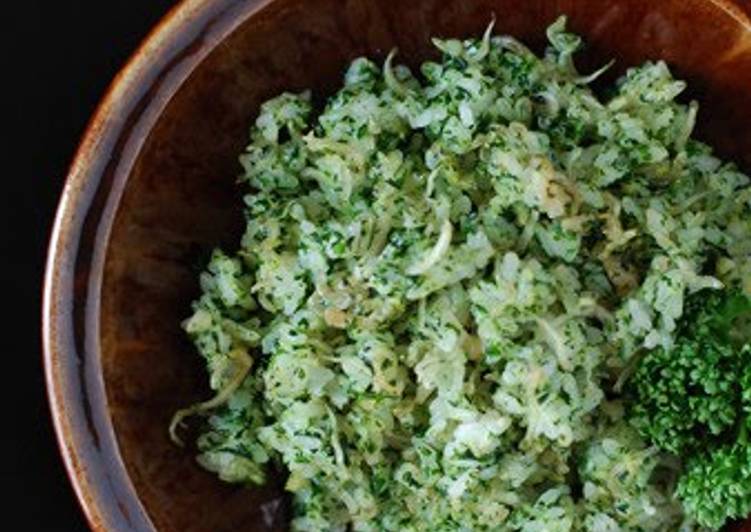 Recipe of Quick Parsley Garlic Rice