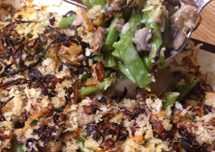 Easiest Way to Make Speedy Green Bean Casserole (from scratch)