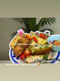 Martabak Telur isi salmon