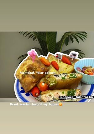 Foto resep Martabak Telur isi salmon