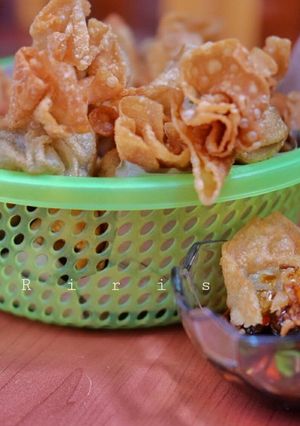 Foto resep Pangsit goreng sederhana