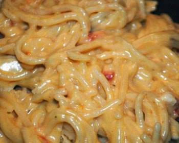 Fresh, Serving Recipe Extra cheesy chicken spaghetti Home Style