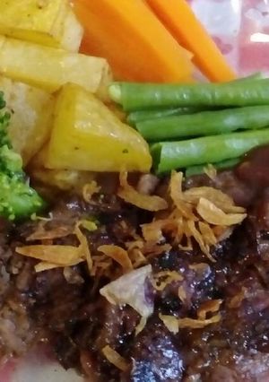 Foto resep Steak daging sapi (rumahan)
