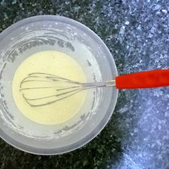 A picture of Coating Batter.