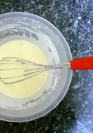 A picture of Coating Batter.