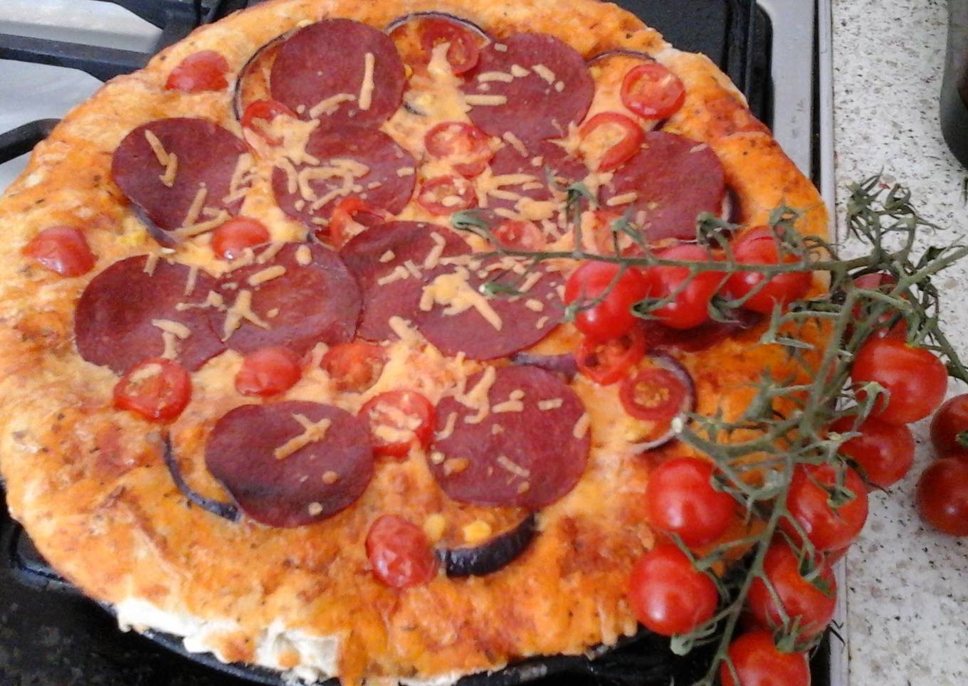 My Pepperoni style pizza
