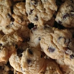 Cream Cheese Chocolate Chip Cookies A picture of Cream Cheese Chocolate Chip Cookies.