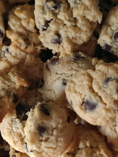 A picture of Cream Cheese Chocolate Chip Cookies.