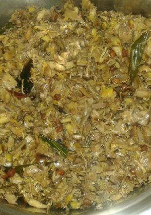 ருசியான வாழைப்பூ துவட்டல் செய்முறை முக்கிய புகைப்படம்