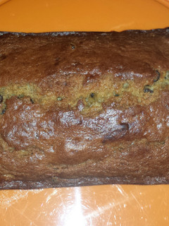 A picture of Banana Bread from scratch.
