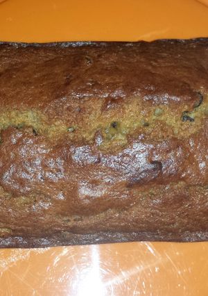 A picture of Banana Bread from scratch.