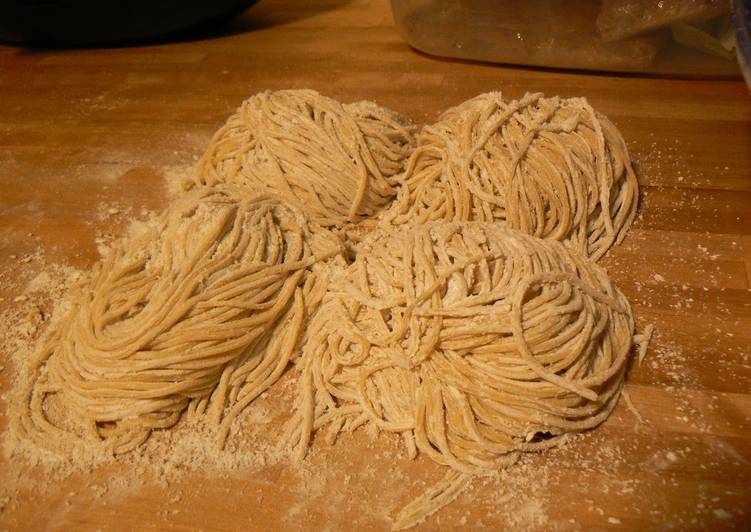 Simple Way to Make Super Quick Homemade Handmade Ramen Noodles Part 2