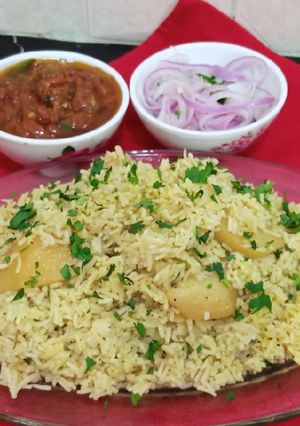 A picture of Five ingredients Rice.