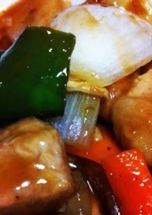 A picture of Authentic Non-fried Sweet N' Sour Pork.