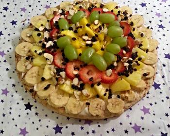 Fast Cooking Methods Fresh Fruit Pizza Savory Delicious