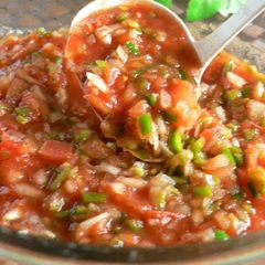 Simple Salsa Sauce A picture of Simple Salsa Sauce.