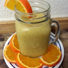 A picture of Orange Banana Smoothie.
