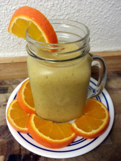 A picture of Orange Banana Smoothie.