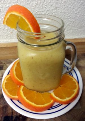 A picture of Orange Banana Smoothie.