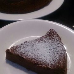 Rich and Chewy Gateau Chocolat Made with Silken Tofu A picture of Rich and Chewy Gateau Chocolat Made with Silken Tofu.