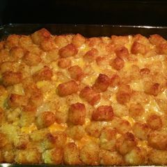A picture of Giddy-Up Tator Tot Casserole.
