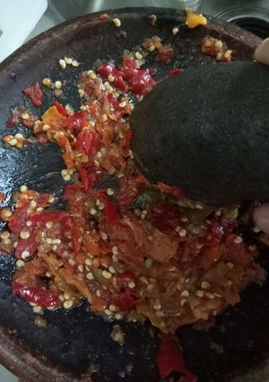 Foto resep Sambel bawang terasi