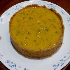 A picture of AMAZIMG LEMON PIE!!!! (NO BAKING).