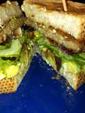 vhawks Bacon blue, w/ avo sandwich