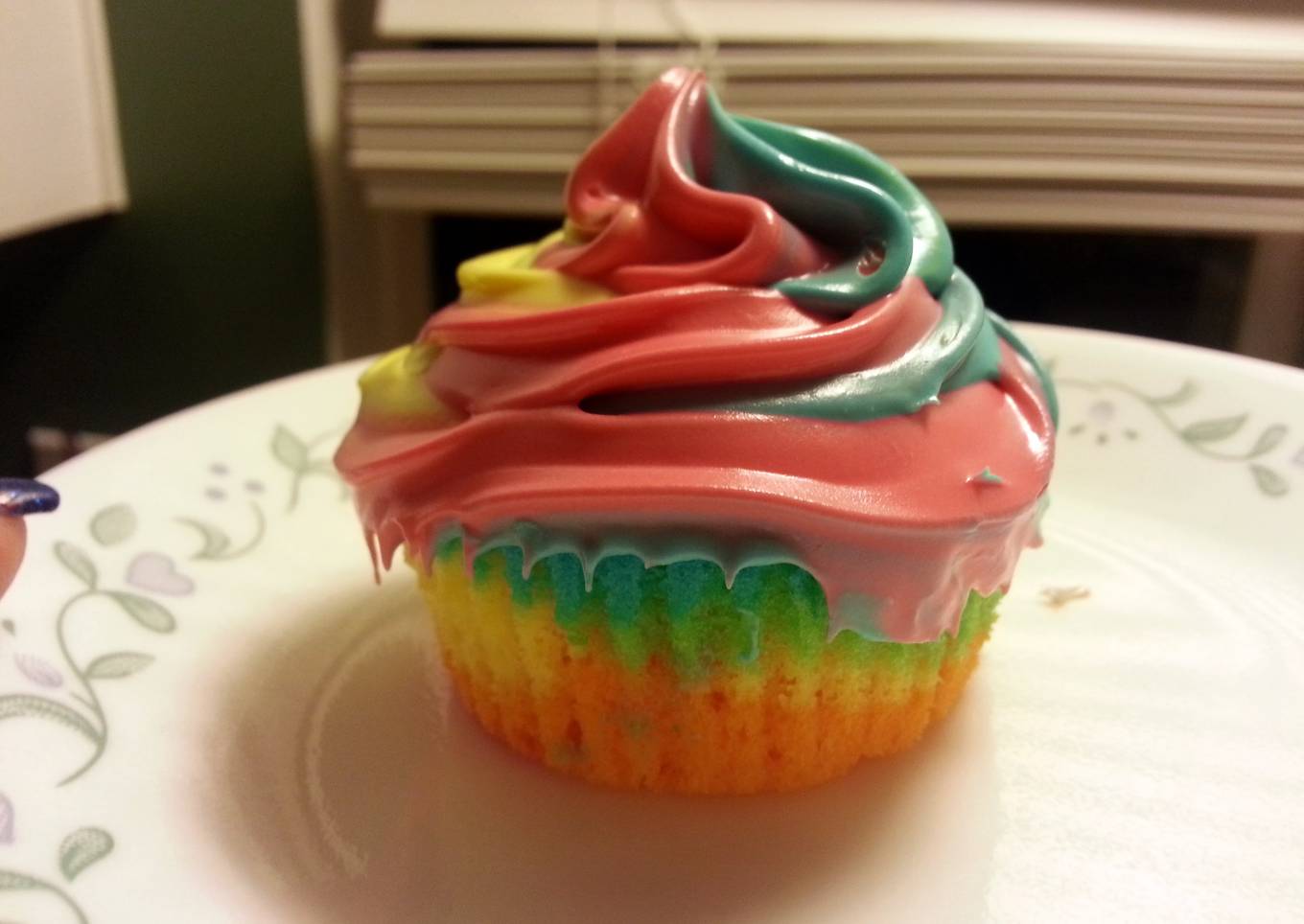 Tie-Dye Cupcakes