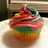 Tie-Dye Cupcakes