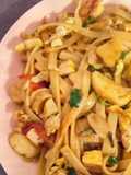 Fetuccinne in Oyster Sauce