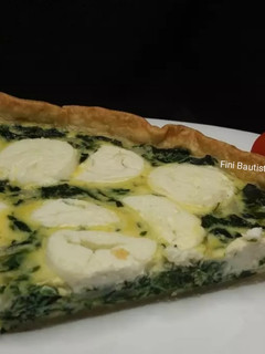 Foto principal de Quiche de espinacas y queso de cabra
