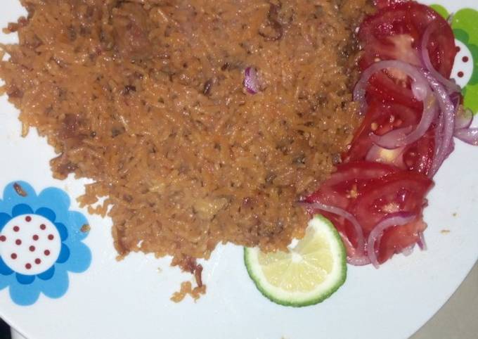 Recipe of Mario Batali Simple pilau dish#4weekchallenge