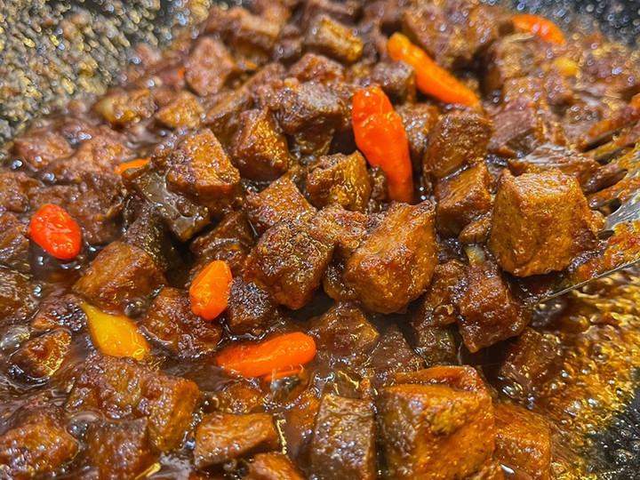 Cara Gampang Membuat Sambel goreng hati sapi yang Bikin Ngiler