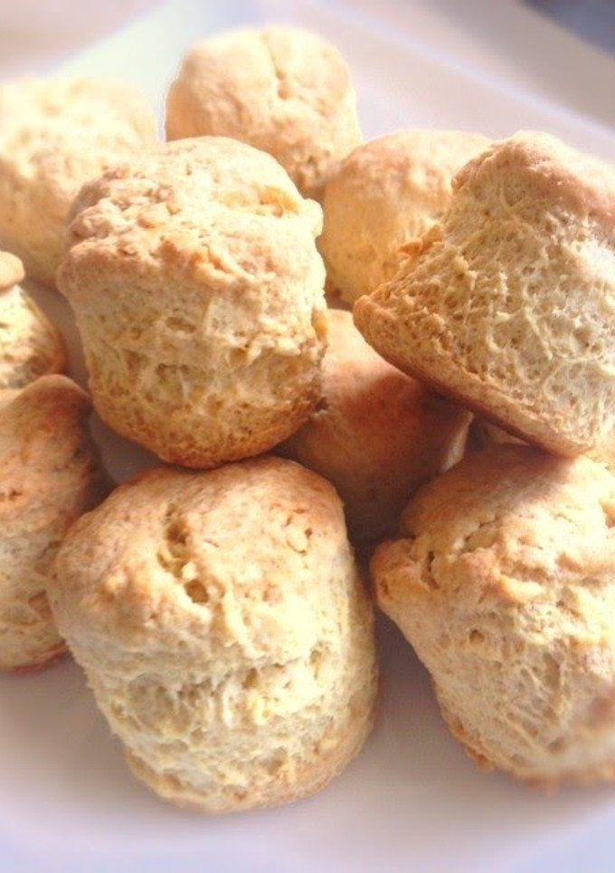 A picture of Simple Soy Milk Scones with Pancake Mix.