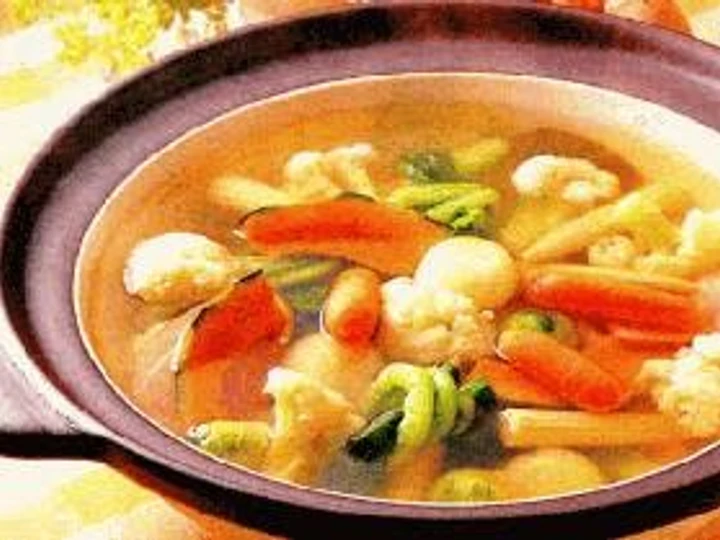 Recipe Shin&amp;#39;s Vegetable Salad Hot Pot the So Delicious Makes you drool