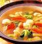 Easy Steps to Prepare Recipes Shin&#39;s Vegetable Salad Hot Pot the Awesome  Really Delicious.