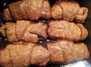 A picture of apple dumplings