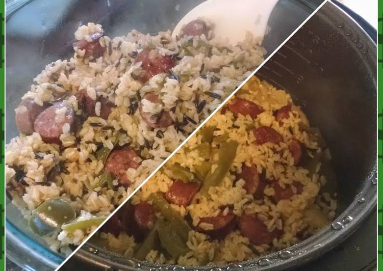 Easy Rice Cooker Jambalaya