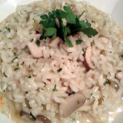 A picture of Chicken and Mushroom Risotto.