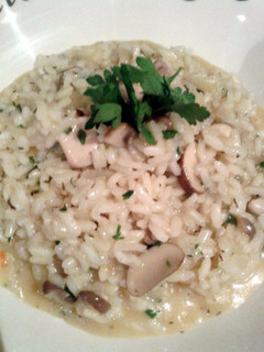 A picture of Chicken and Mushroom Risotto.
