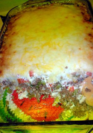 A picture of Brenda's John Wayne Casserole.