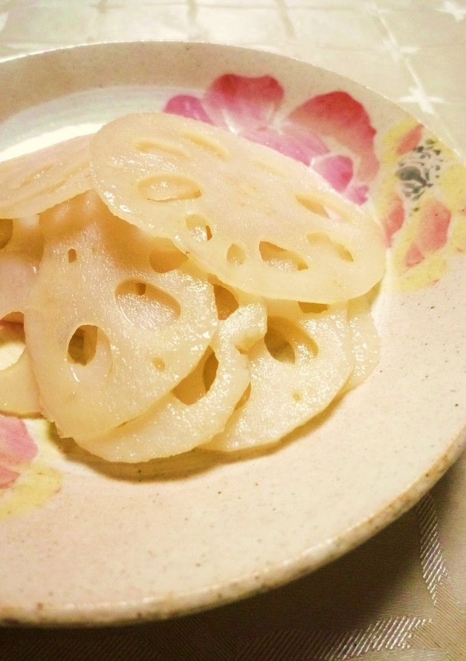 A picture of Just Like Grandma's Crispy Pickled Lotus Root.