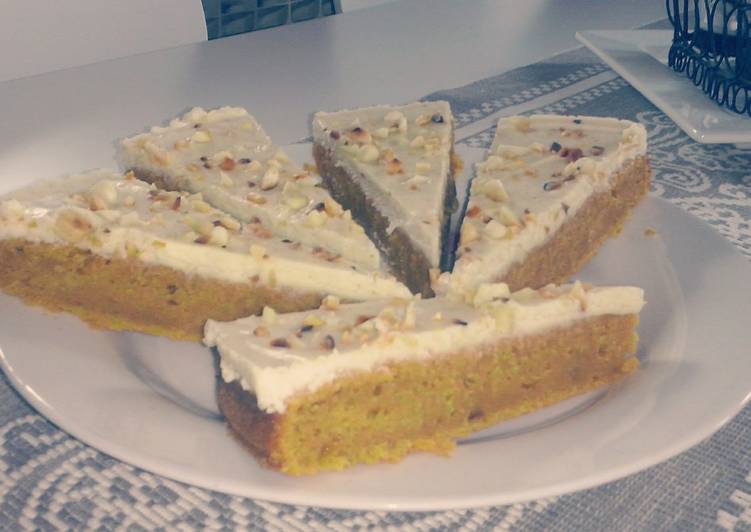 Recipe of Ultimate Carrot ginger cake