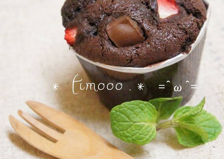 Recipe of Favorite Stawberry Chocolate Muffins