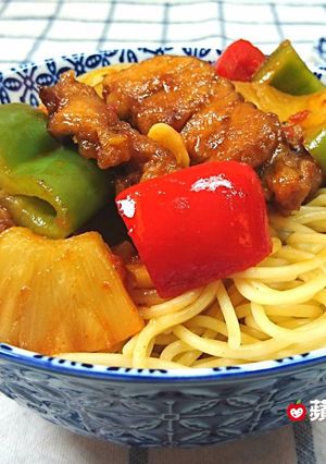 糖醋里肌拌麵 的食譜成品照片